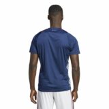 T-shirt d'échauffement équipe de france homme bleu adidas