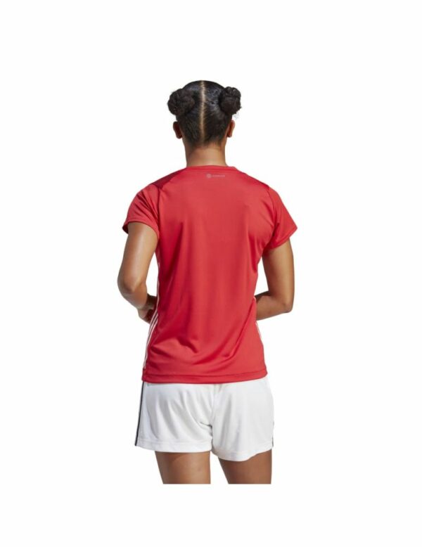 T-shirt d'échauffement équipe de france femme rouge adidas